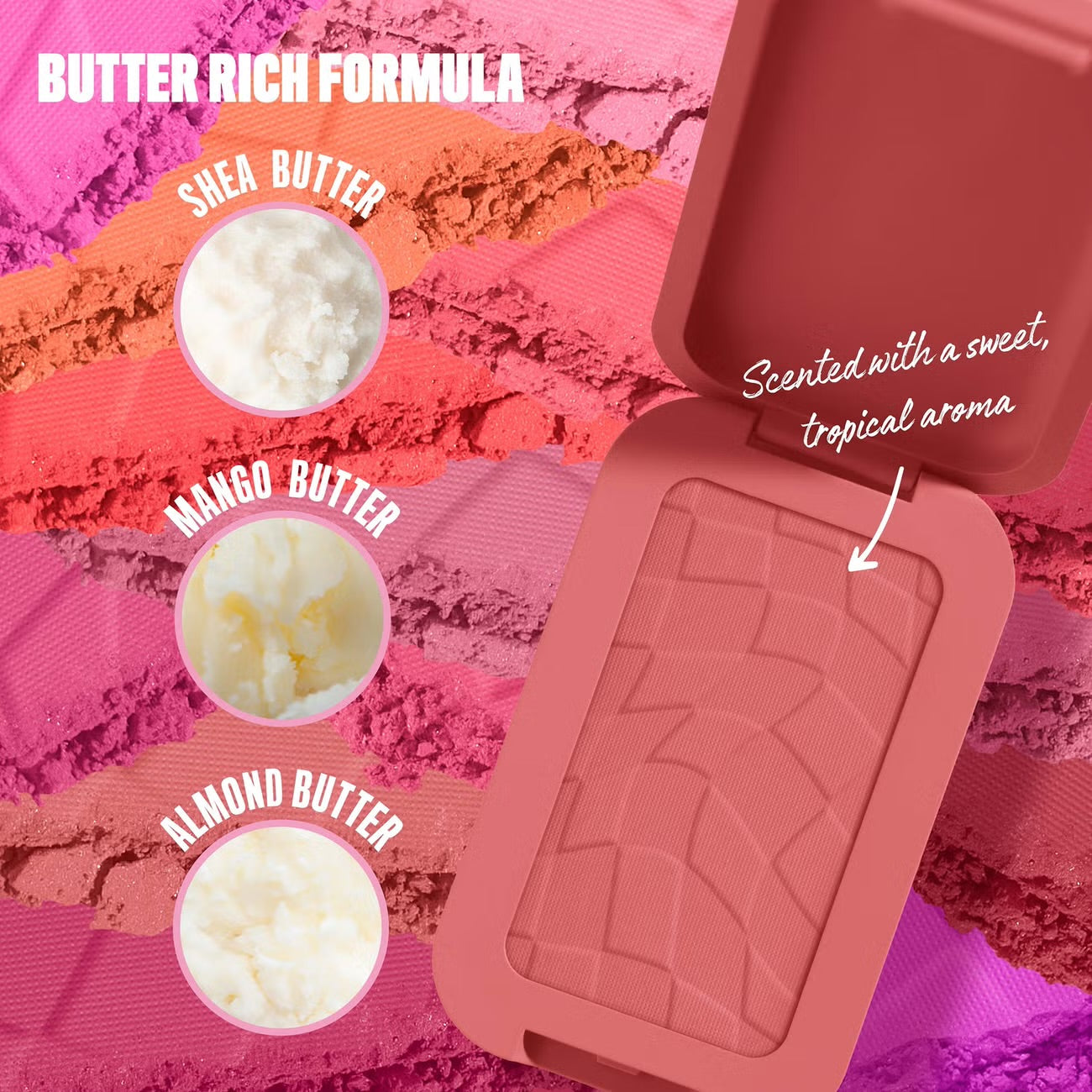 NYX Professional Makeup Buttermelt Powder Blush, up to 12H Wear, Fade and Transfer Resistant - Feeling Butta